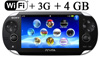 Sony PS Vita Black Wi-Fi + 3G + Карта памяти на 4 GB + Чехол + Пленка + USB кабель