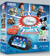 Sony PS Vita Black Wi-Fi + 3G Bundle + Карта памяти на 16 GB + Ваучер на скачивание 6 игр Disney Mega Pack