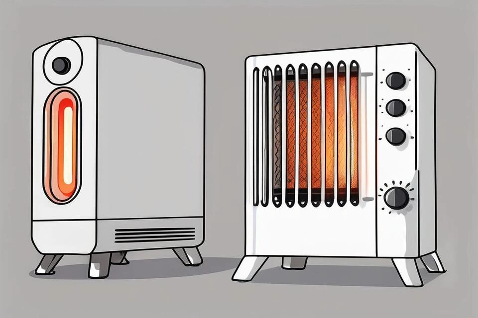 Обігрівач у сучасному інтер’єрі, що забезпечує затишок та комфорт.